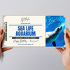 Sea Life Aquarium Personalised Surprise Day Out Ticket Gift Voucher
