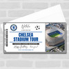 Stadium Football Tour Personalised Surprise Ticket Gift Voucher