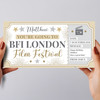 BFI London Film Festival Stars Gold Personalised Surprise Ticket Gift Voucher