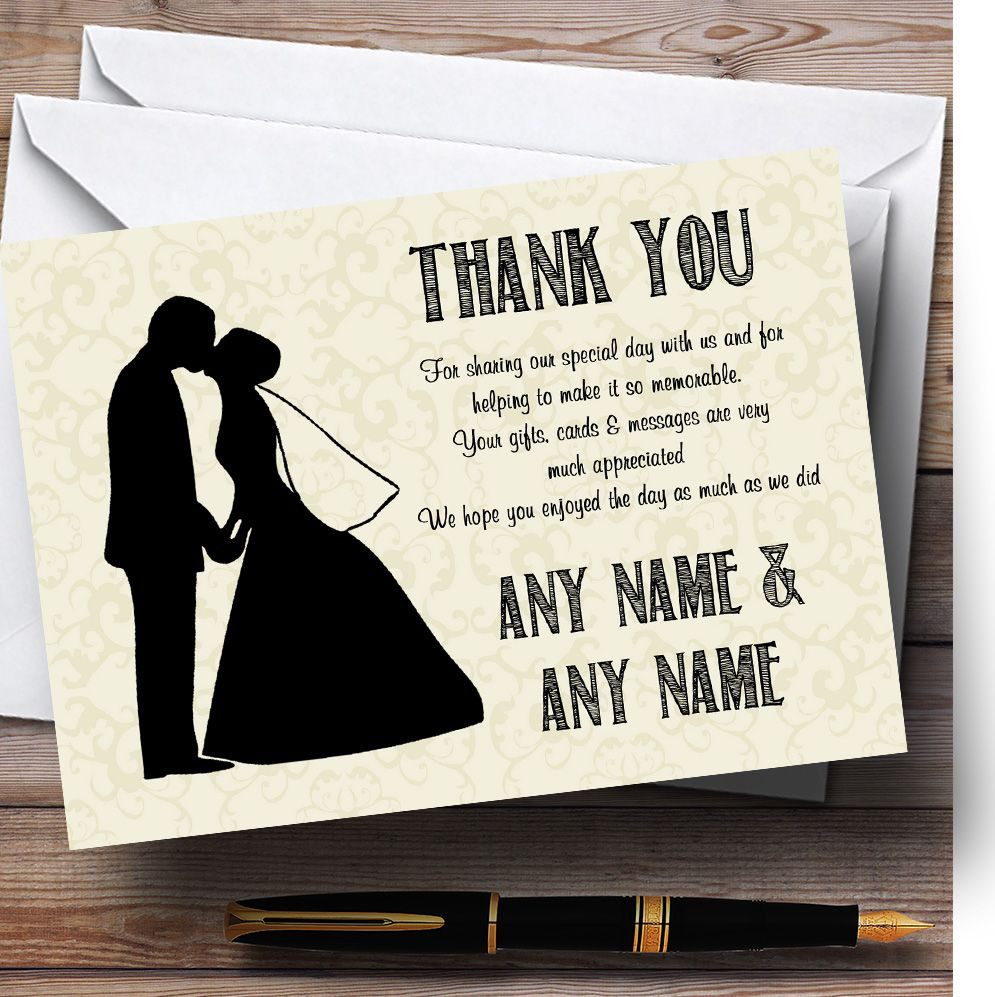 Wedding thank you messages from bride and groom 60 photos ...