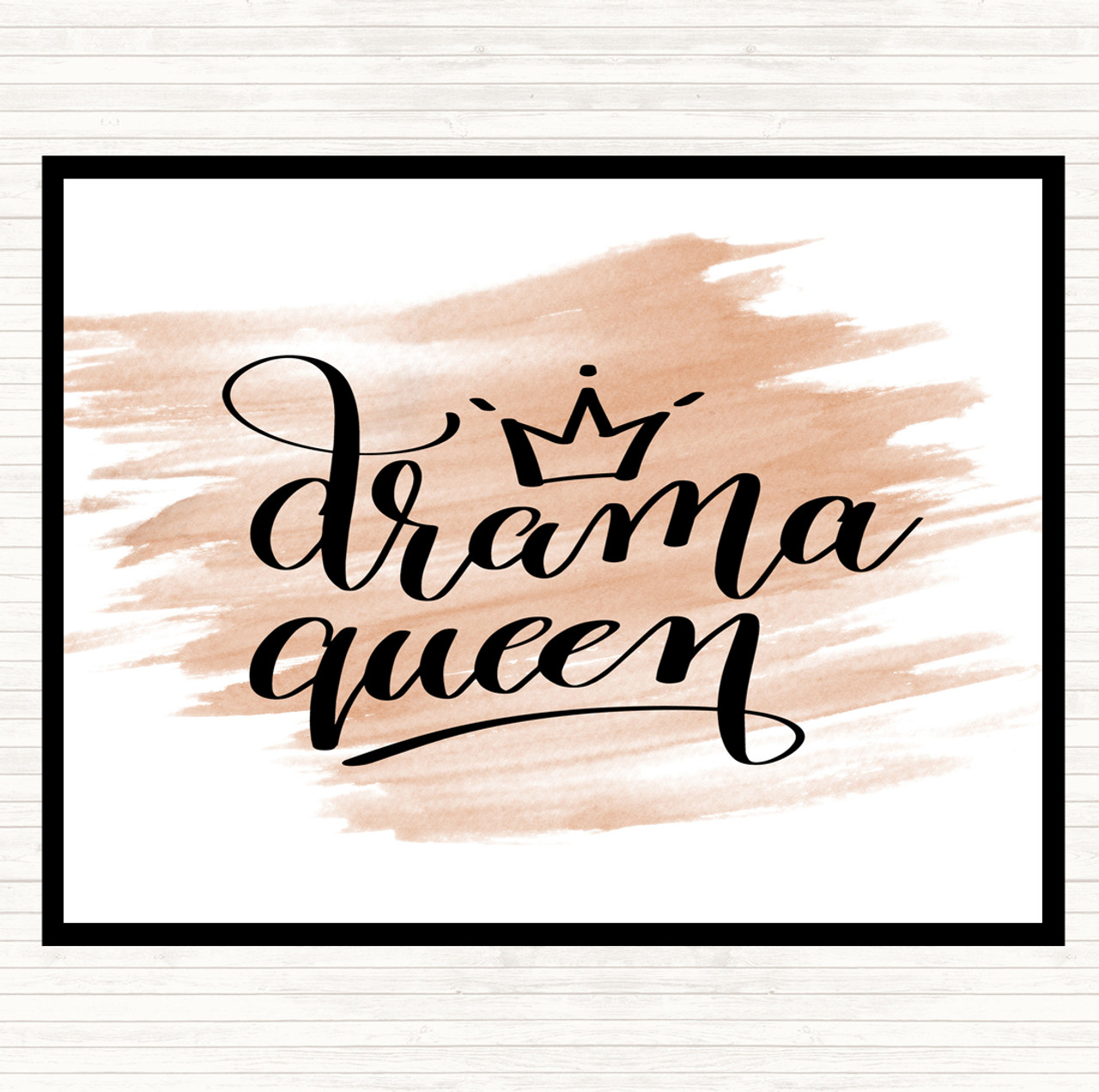 Drama Queen Rainbow Citation Mouse Mat Pad