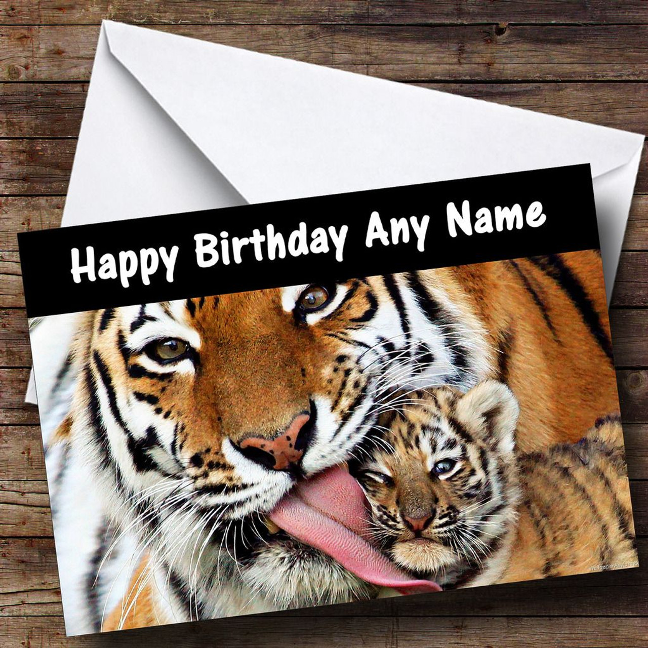 Tiger Cub Personalised Birthday Card The Card Zoo - tigertiger cub roblox