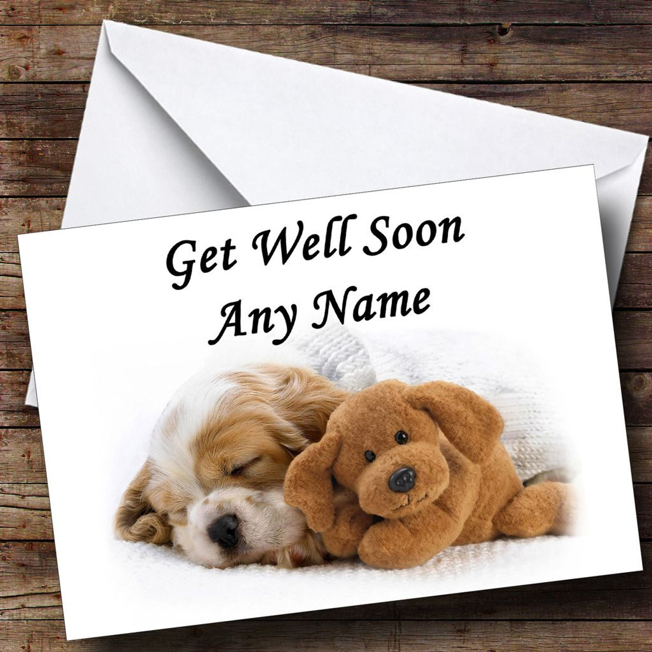 Teddy Bears Personalised Get Well Soon Card Celebrations 