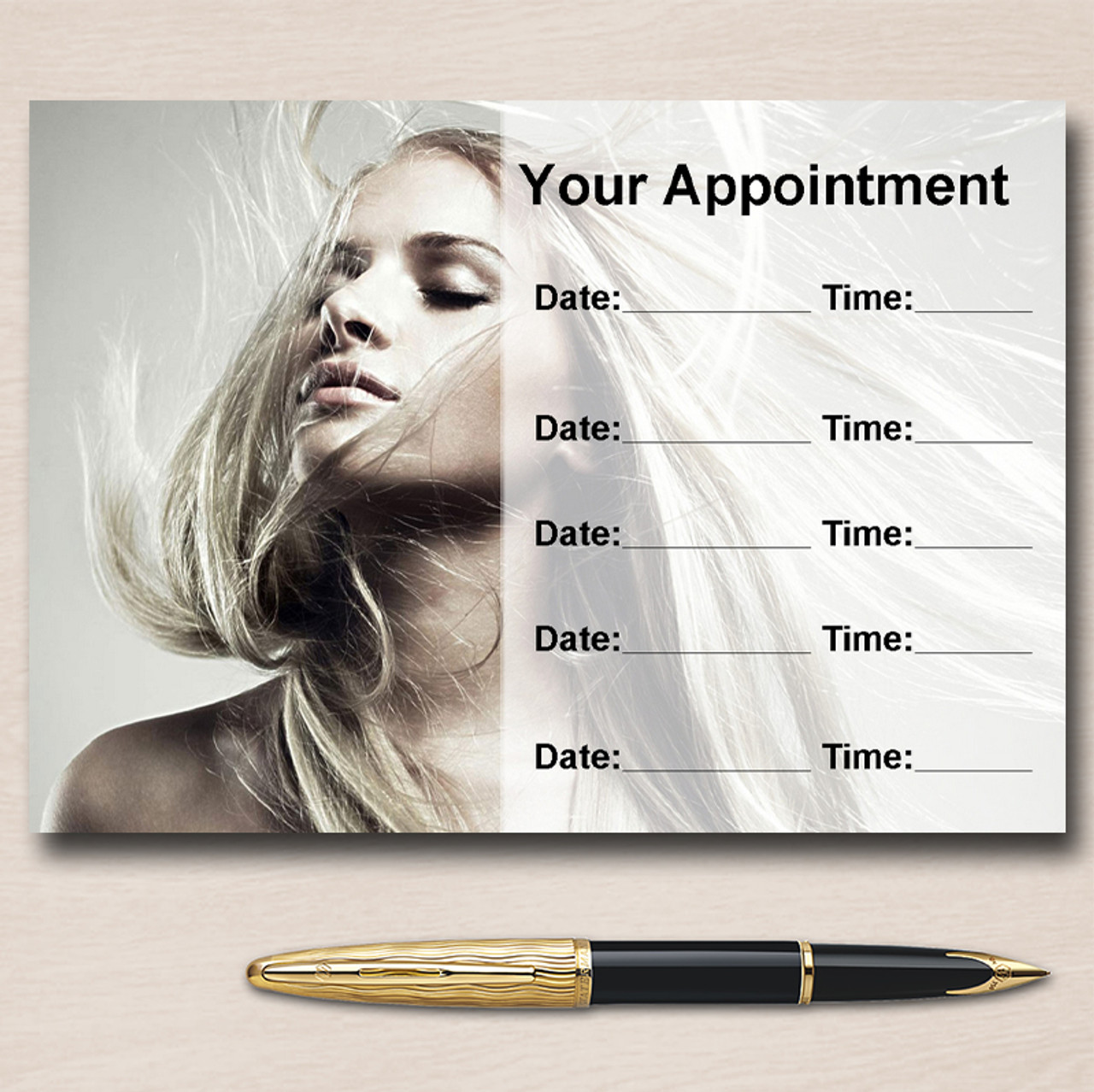 Greeting Cards Invitations Hair Hairdressing Salon Mobile