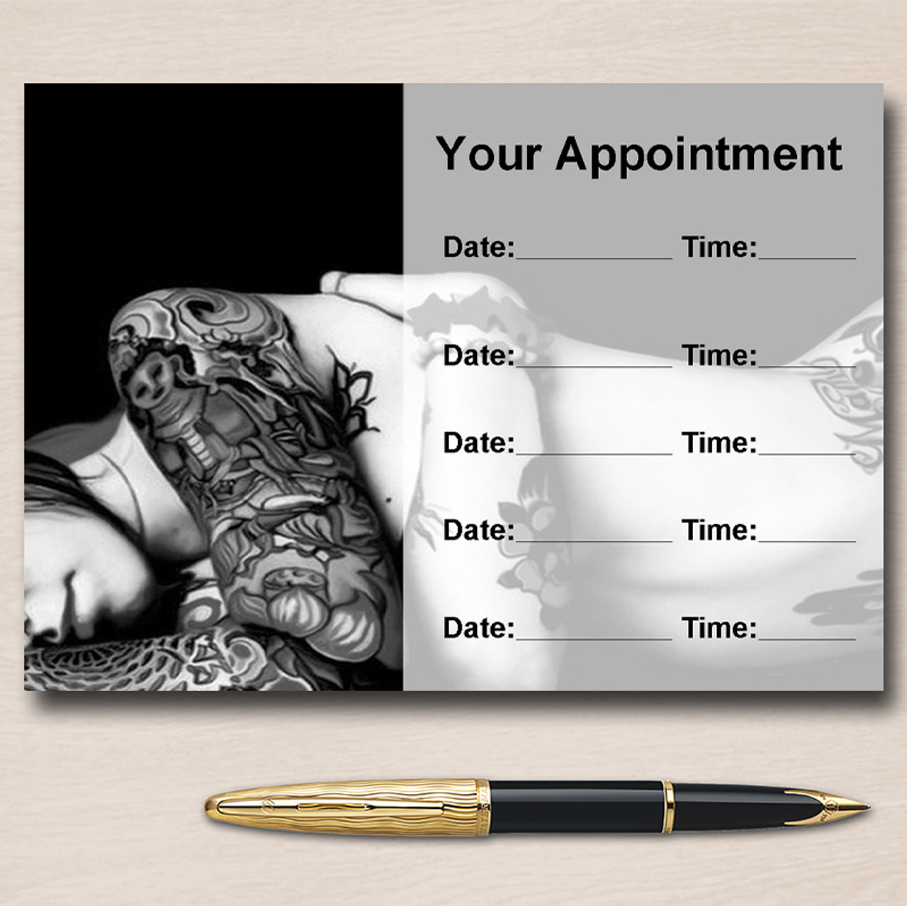 Tattooist Tattoo Artist Studio Piercing Personalised Business Cards - The  Card Zoo