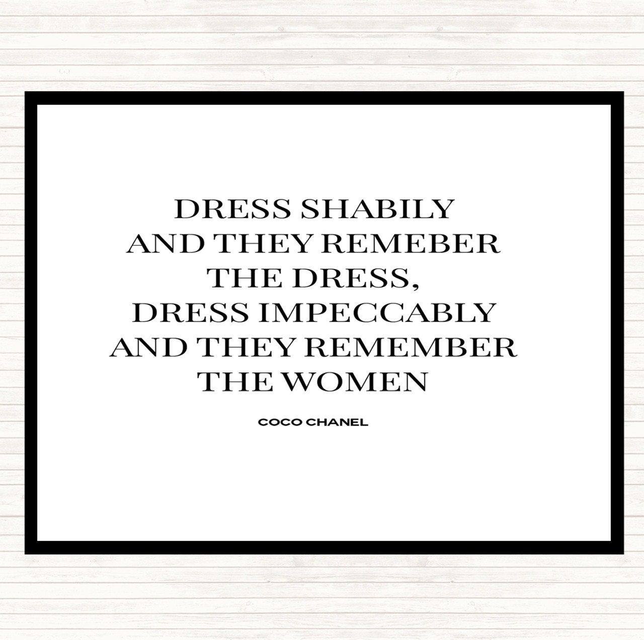 Dress deals shabbily quotes