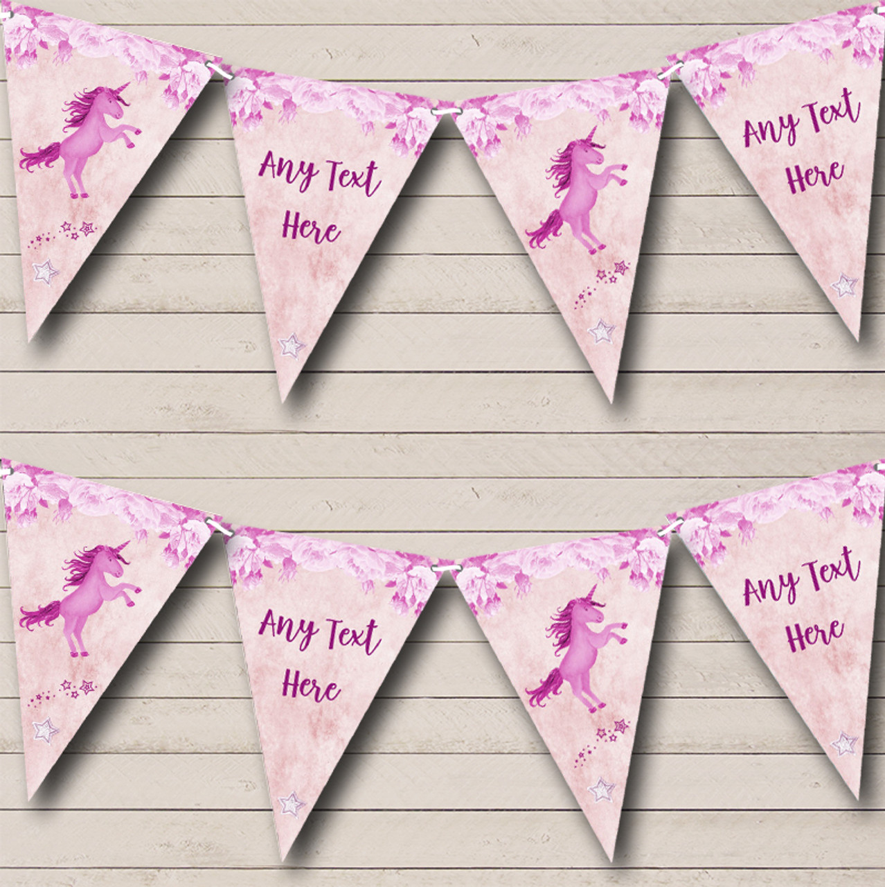 Party Supplies Home Garden Personalised Girls Birthday Bunting