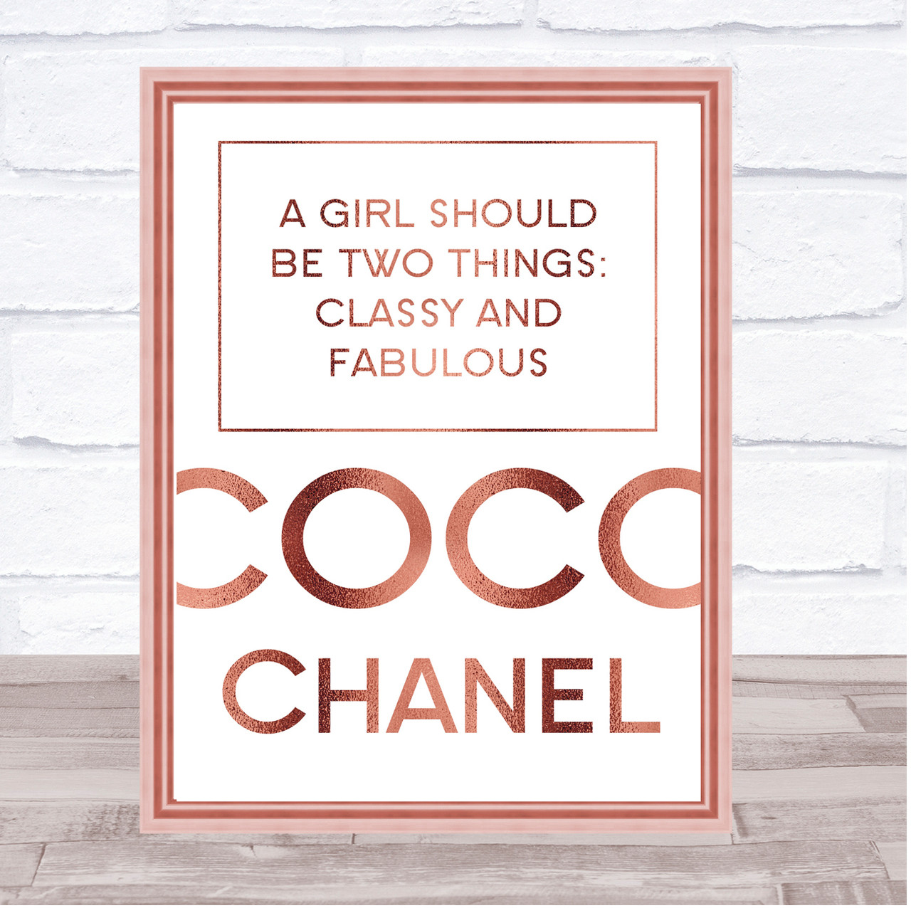 Coco Chanel Hair Quote Wall Art  Digital Art