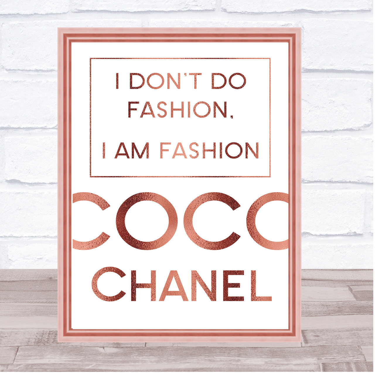 Fannie saved to cottageCoco Chanel Quote Art Print, Coco Chanel Poster,  Chanel Wall Art, Chanel Print, I don'…