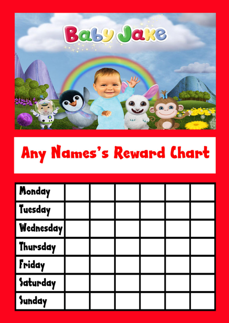 Jake And The Neverland Pirates Potty Chart