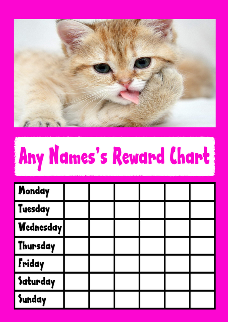 Cat Reward Chart