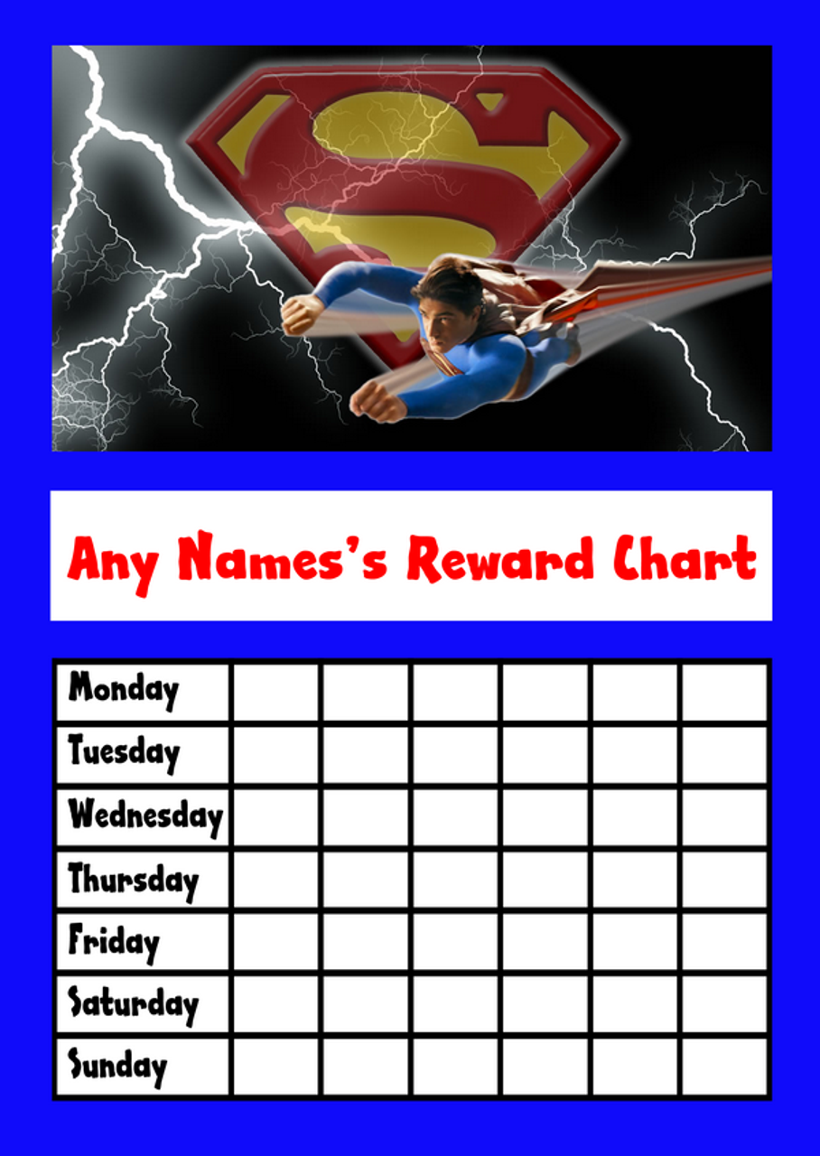 Batman Reward Chart