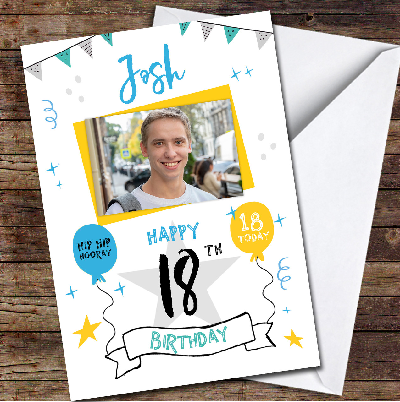 Happy 18th Birthday Son – A5 Greeting Card From Picture This (Made In UK)