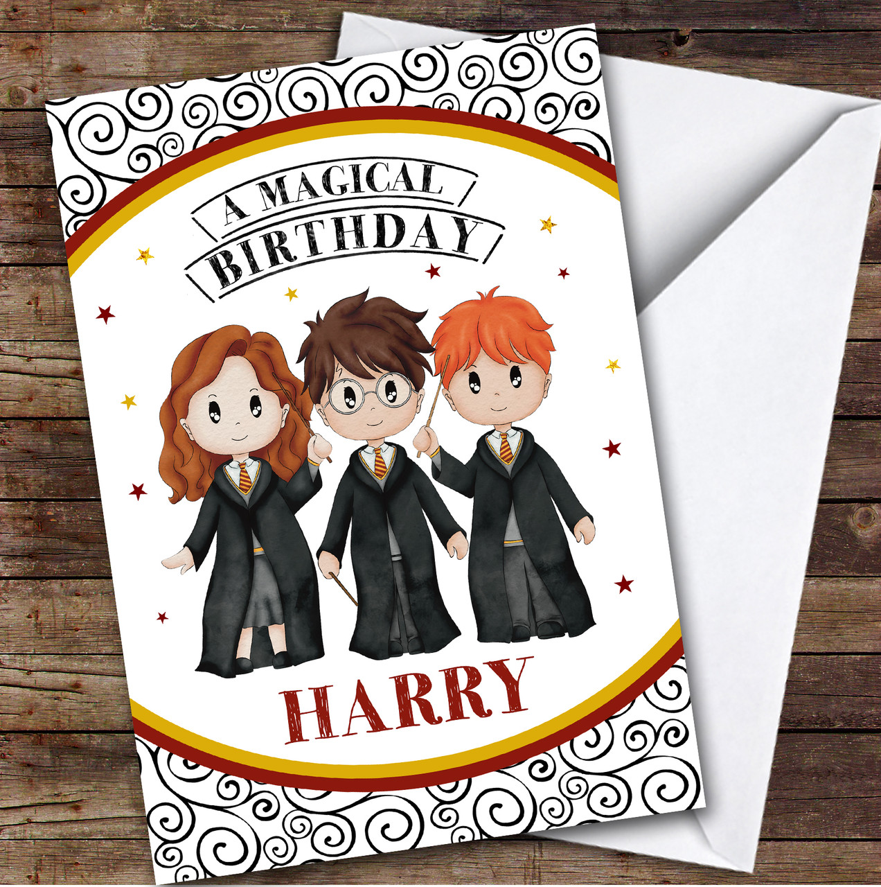 Harry Potter Characters A Magical - CARD23KDS26 20958.1673277715