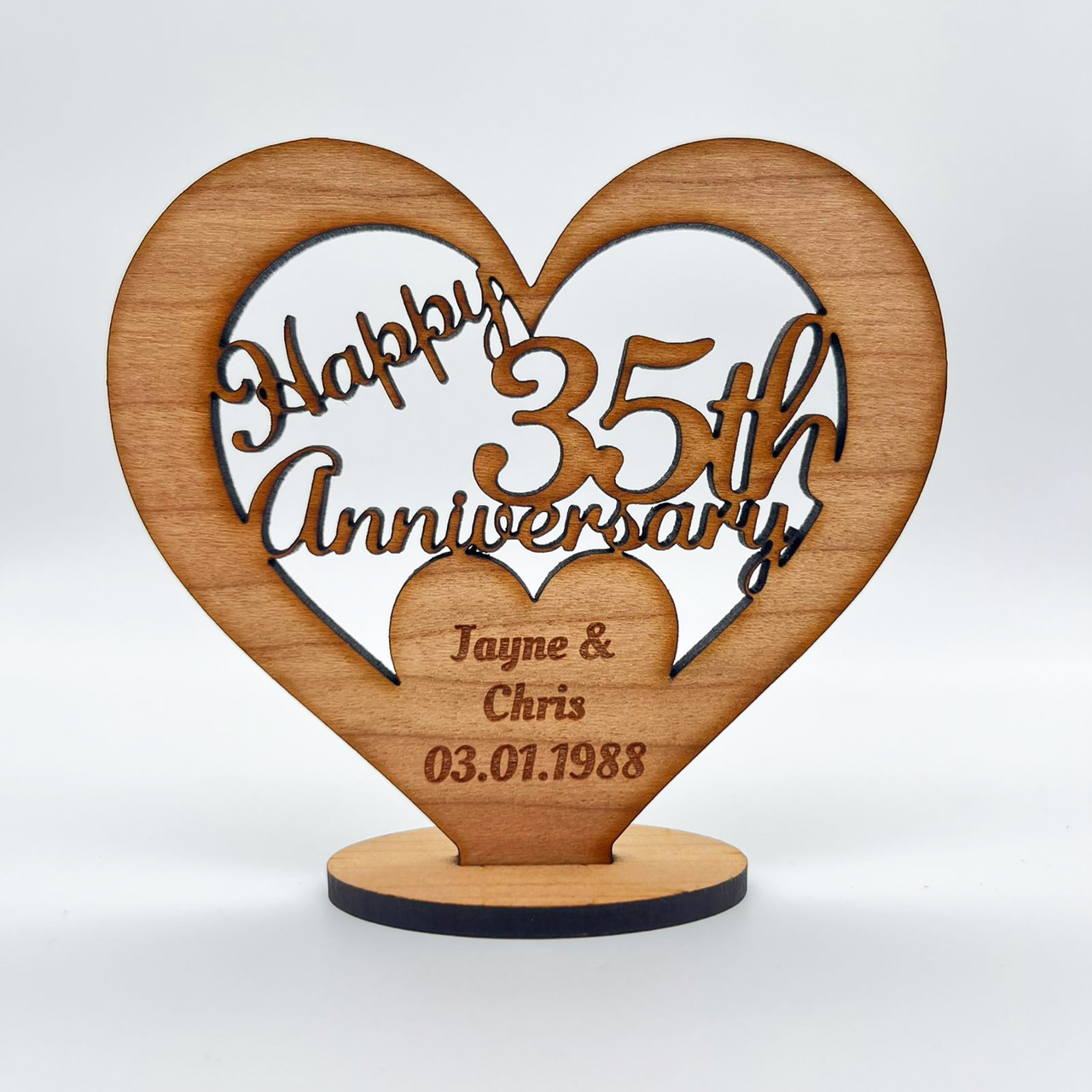 35th Anniversary Cake Topper We Still Do Wedding Anniversary Cake  Decoration | eBay