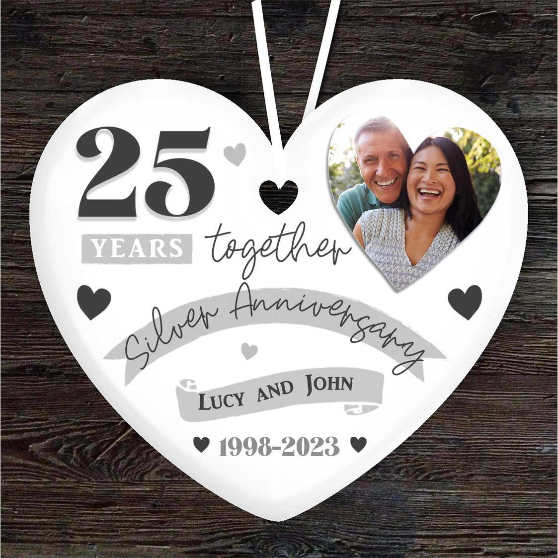 Silver Jubilee 25th Wedding Anniversary Gifts For Uncle And Aunty