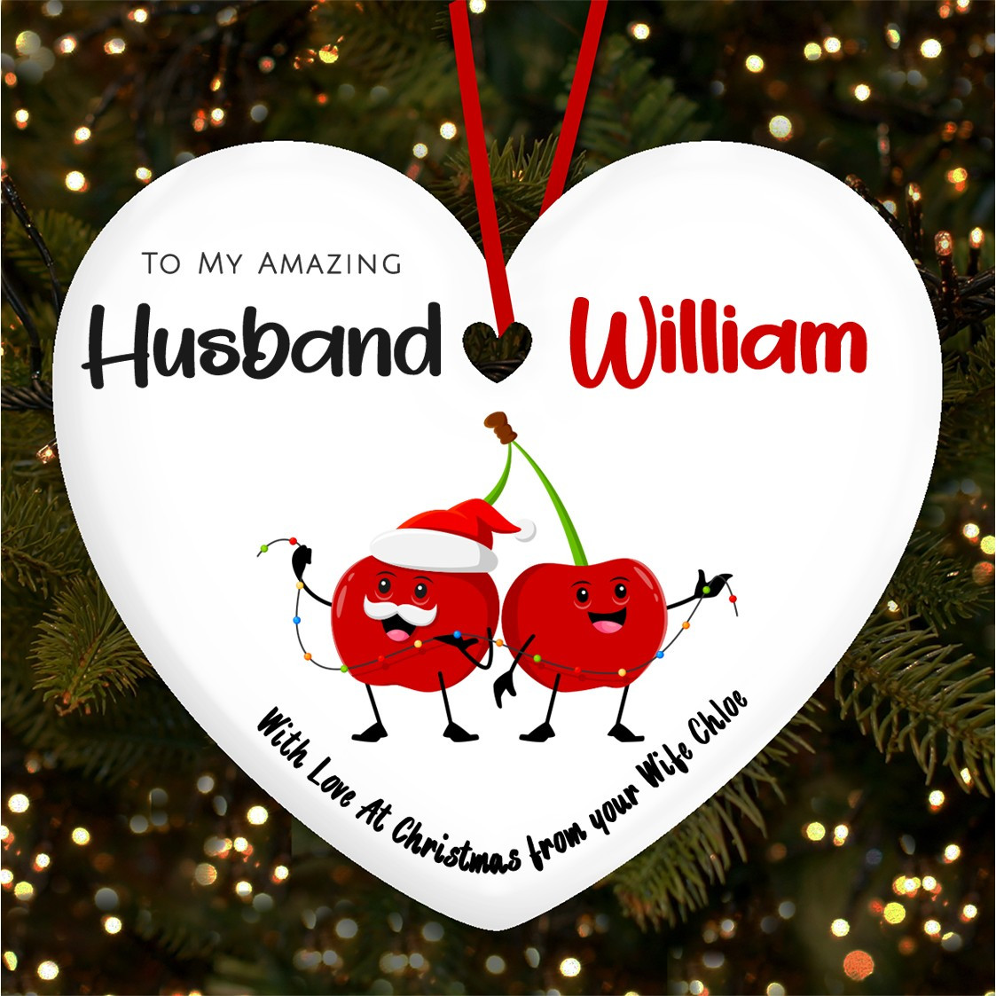 Christmas Ornament What Do I Get My Husband For Christmas Amazing