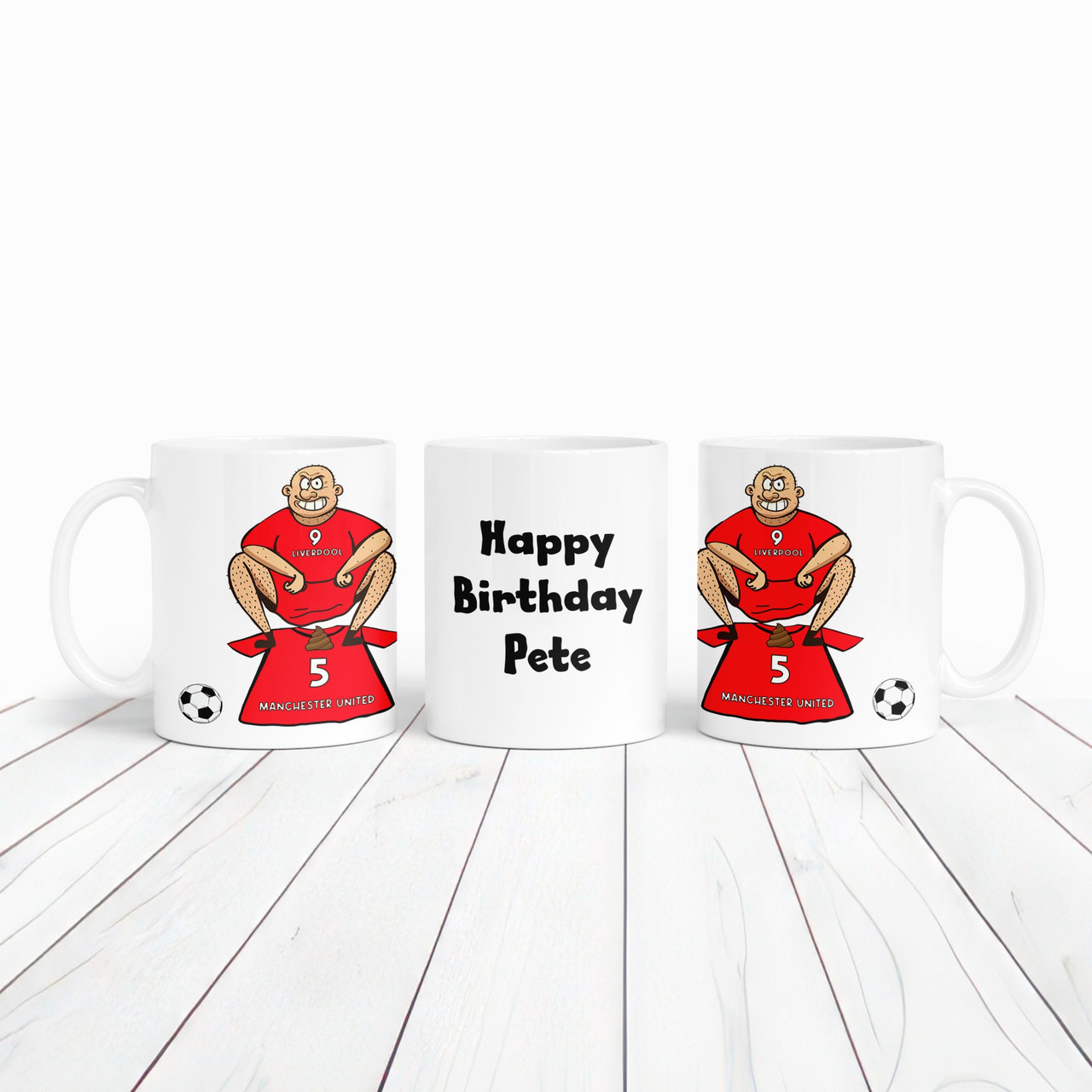Tazza Divertente Liverpool 'Did You Know' - Ceramica 311g, Idea Regalo Per Fan Premier League