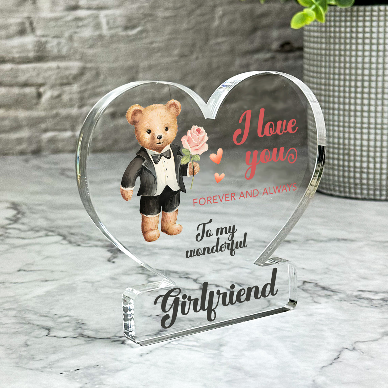 Teddy Bear Best Lover Birthday Gift Teddy Bear Girlfriend First