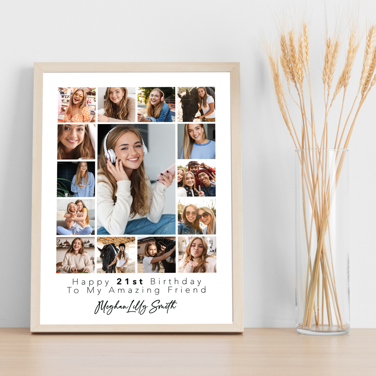 21st photo collage