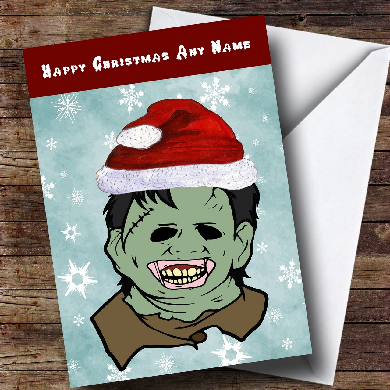 scary christmas cards