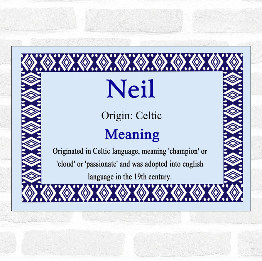 Neil Name Meaning Blue Certificate The Card Zoo Keep in mind that many names may have different meanings in search comprehensively and find the name meaning of neil and its name origin or of any other.