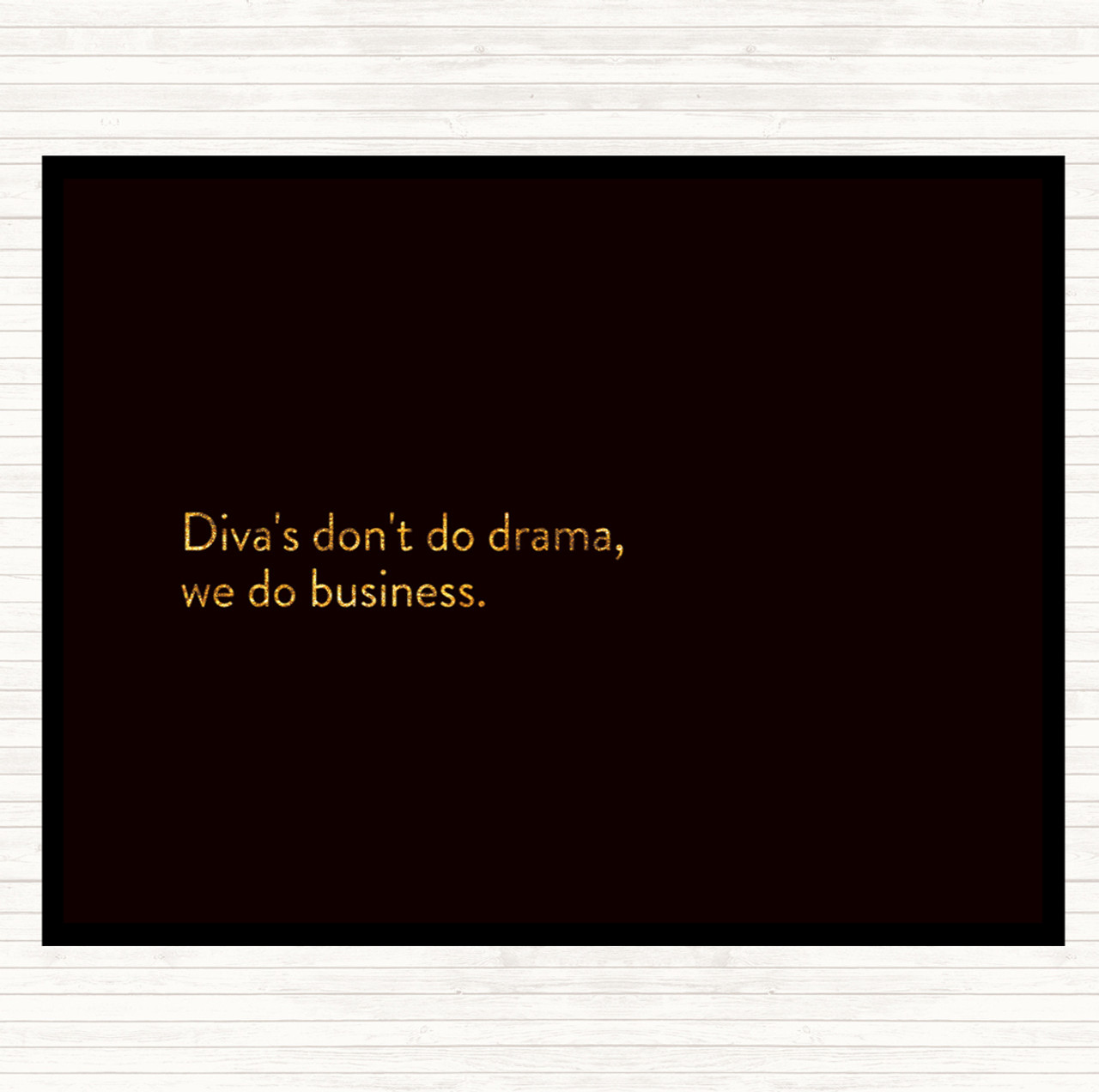 Drama Queen Rainbow Citation Mouse Mat Pad