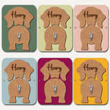 Wiener Dog Lead Holder Leash Hanger Hook Any Colour Personalised Gift