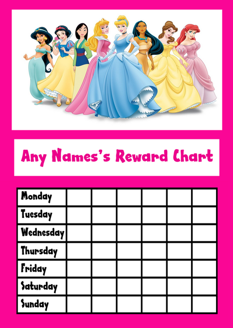 Barbie Sticker Chart