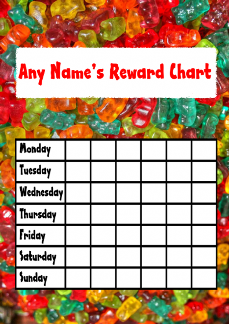 Sticker Reward Chart