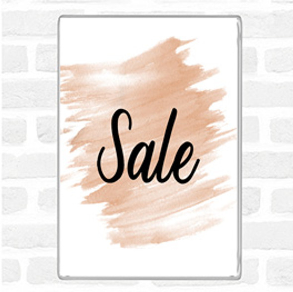 Watercolour Sale Quote Jumbo Fridge Magnet