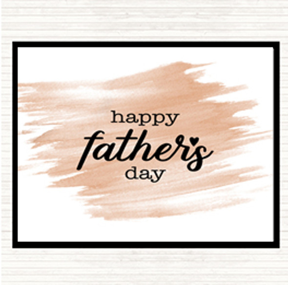 Watercolour Fathers Day Quote Mouse Mat Pad