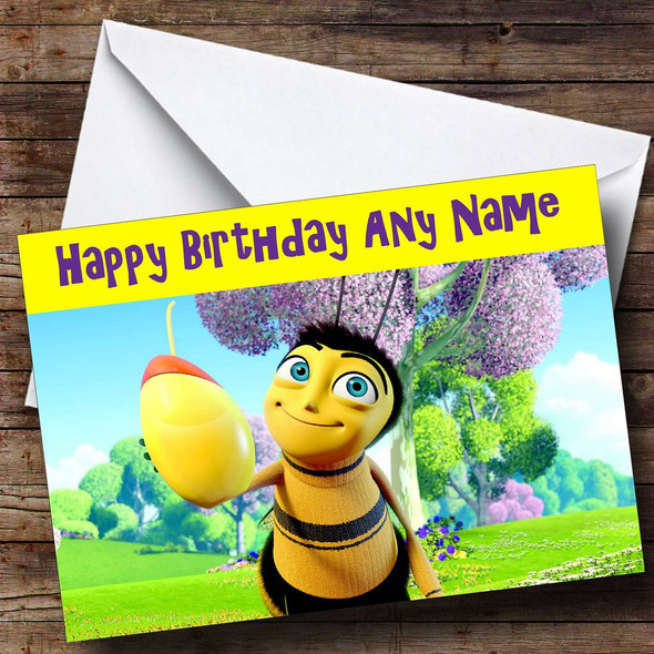 Bee Movie Personalised Birthday Card
