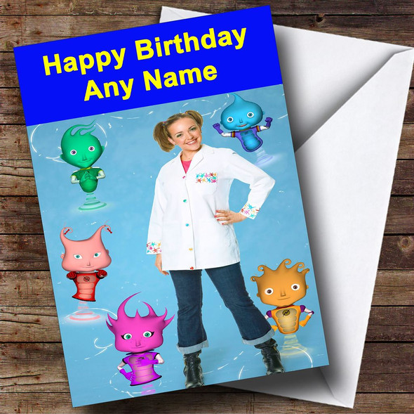 Nina & The Neurons Personalised Birthday Card