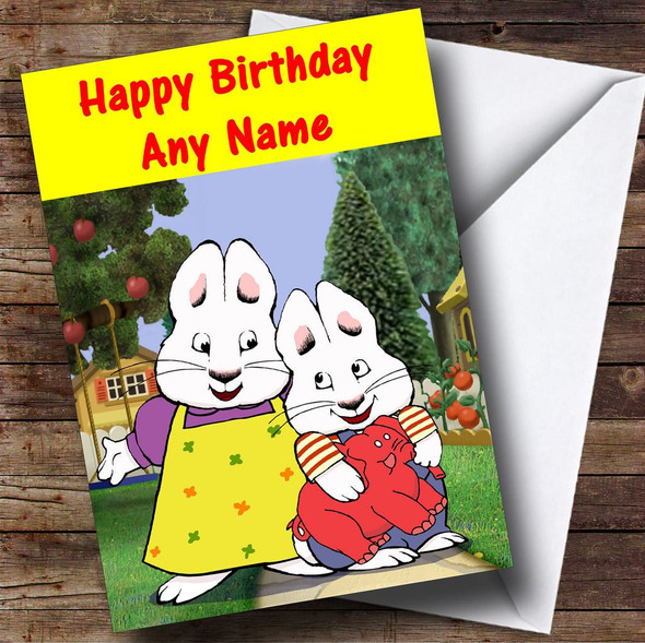 Max & Ruby Personalised Birthday Card