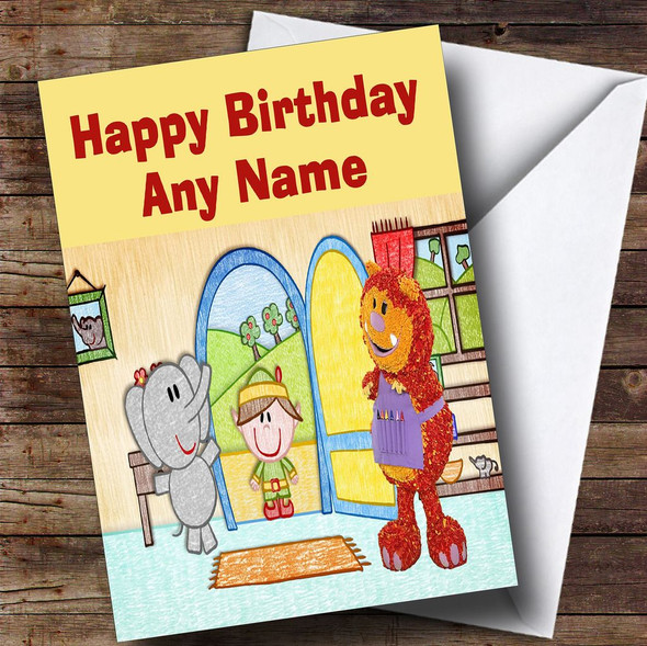 Get Squiggling  Personalised Children's Birthday Card