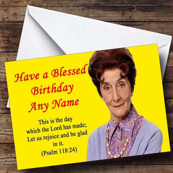Funny Dot Cotton Personalised Birthday Card