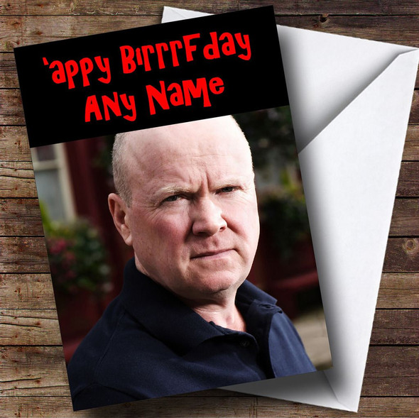Funny Phil Mitchell Personalised Birthday Card