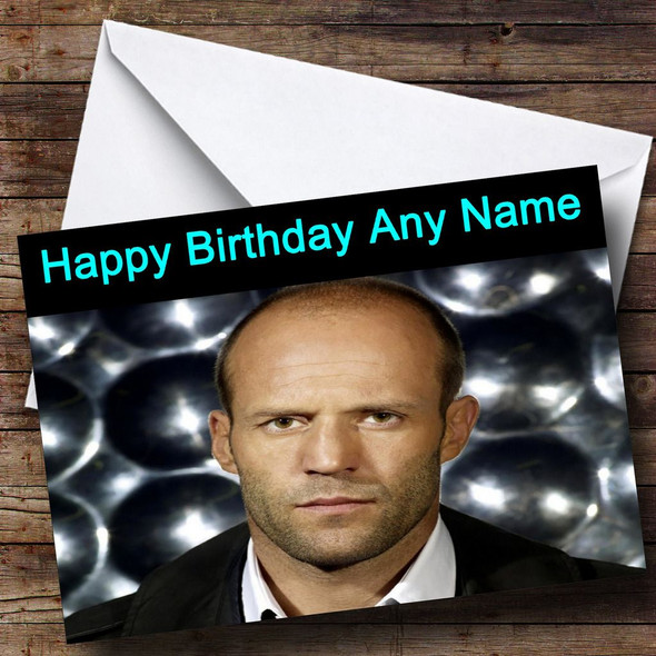 Jason Statham Personalised Birthday Card