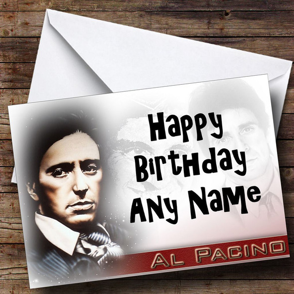 Al Pacino Personalised Birthday Card