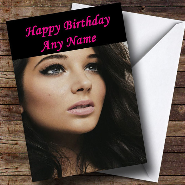 Tulisa N Dubz Personalised Birthday Card