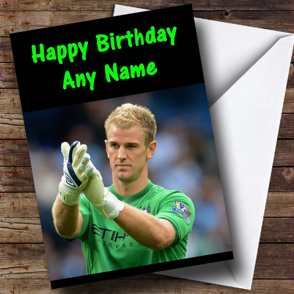 Joe Hart Personalised Birthday Card