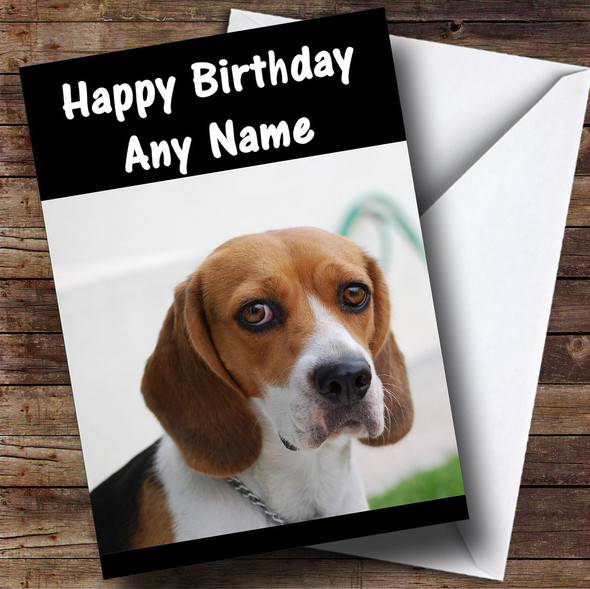 Austrian Pinscher Personalised Birthday Card