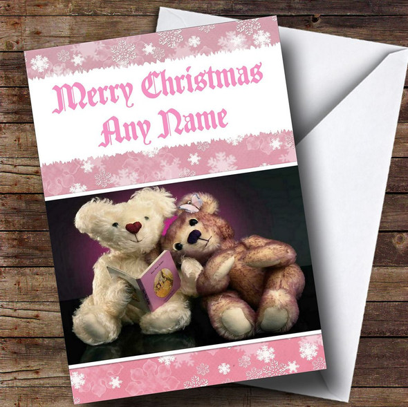 Teddy Bears Personalised Christmas Card