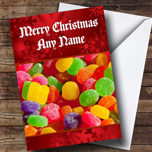 Jelly Tots Children's Personalised Christmas Card