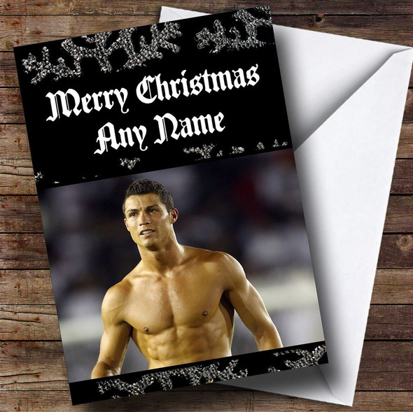 Ronaldo Personalised  Christmas Card