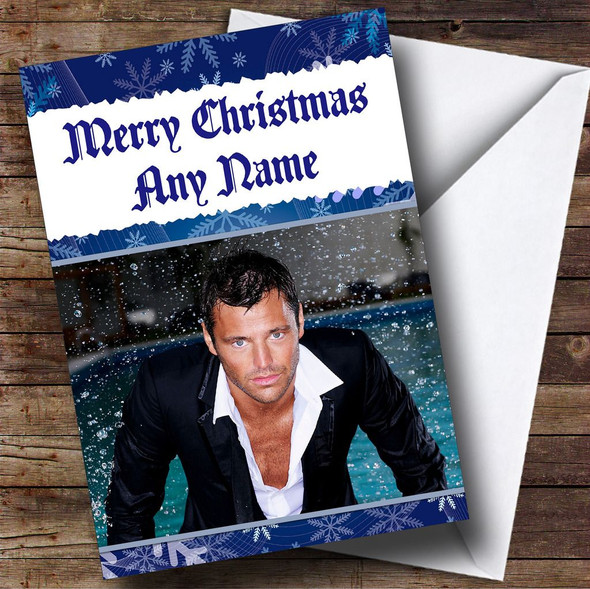 Mark Wright Personalised  Christmas Card