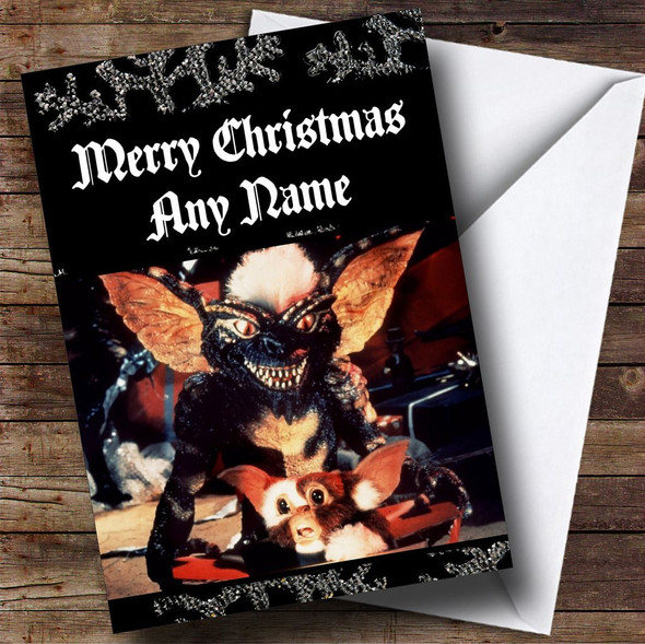 Gremlins Personalised Christmas Card