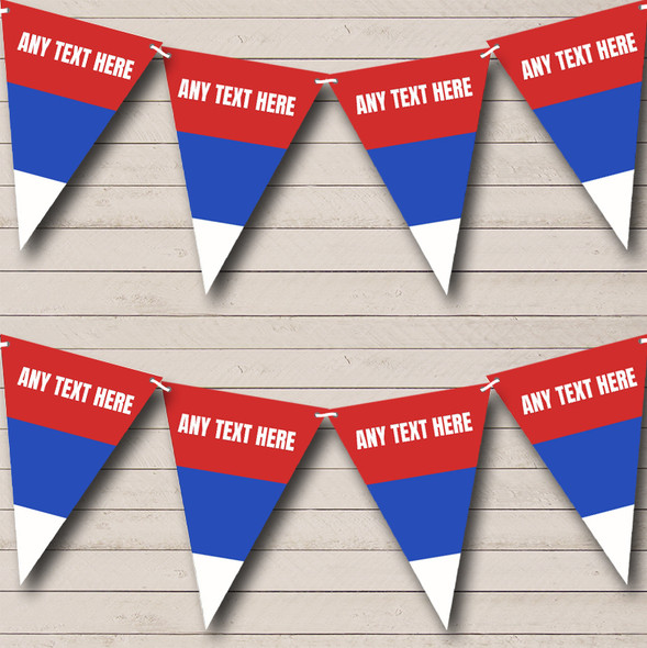 Netherlands Flag Holland Personalised Birthday Party Bunting