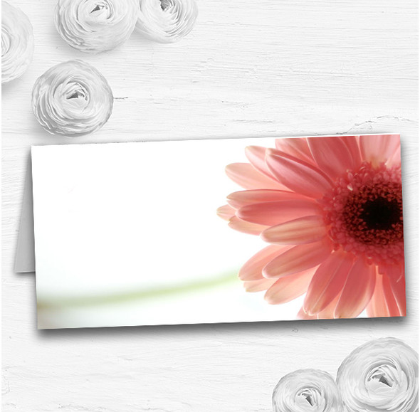 Stunning Classy & Subtle Pink Flower Wedding Table Seating Name Place Cards